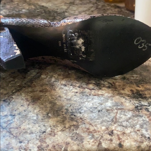 Snakeskin Heels - Picture 5 of 6